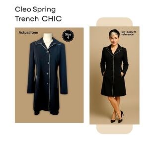 🌸 Chic Cleo Spring Trench 🌦️ Rain or Shine Ready!Bundle & Save 20% Spring